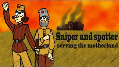 Archivo:Sniper and Spotter Serving the Motherland - Portada.jpg
