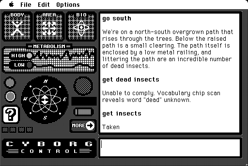 Archivo:Cyborg (1982, Sentient Software) - Mac - 04.png