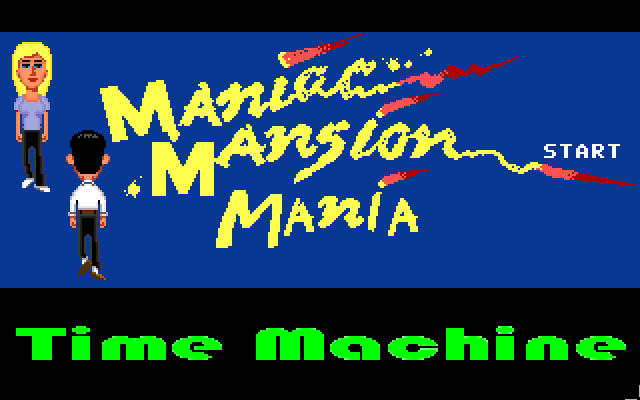 Maniac Mansion Mania - Episode 24 - Time Machine - 01.png