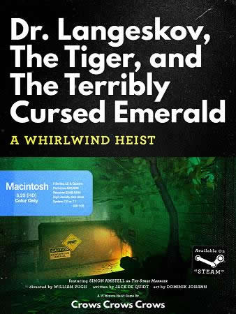 Dr Langeskov the Tiger and the Terribly Cursed Emerald - A Whirlwind Heist - Portada.jpg