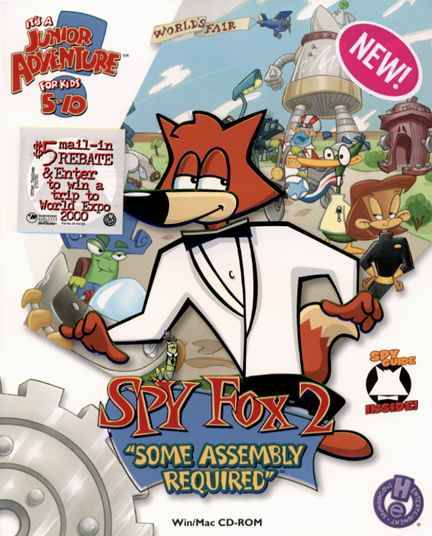 Spy Fox 2 - Some Assembly Required - Portada.jpg