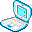 Apple iBook Blueberry on.ico.png