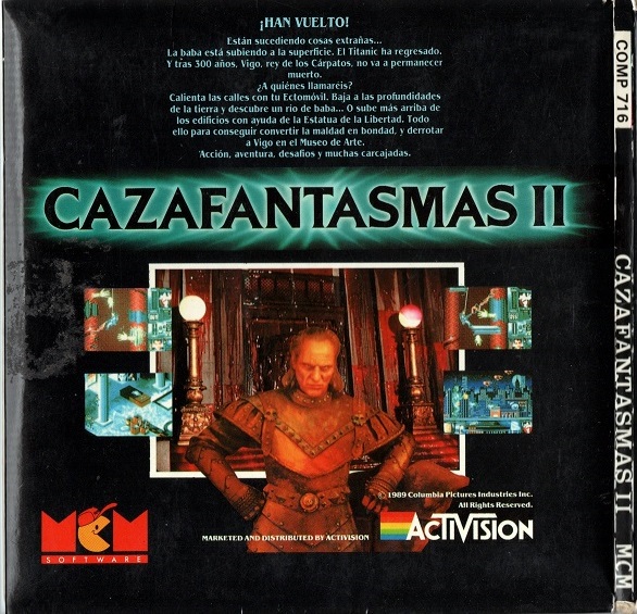 Archivo:Cazafantasmas II - Contraportada.jpg