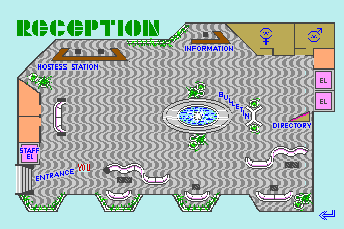 Archivo:Romantic Encounters at the Dome - Amiga - 02.png