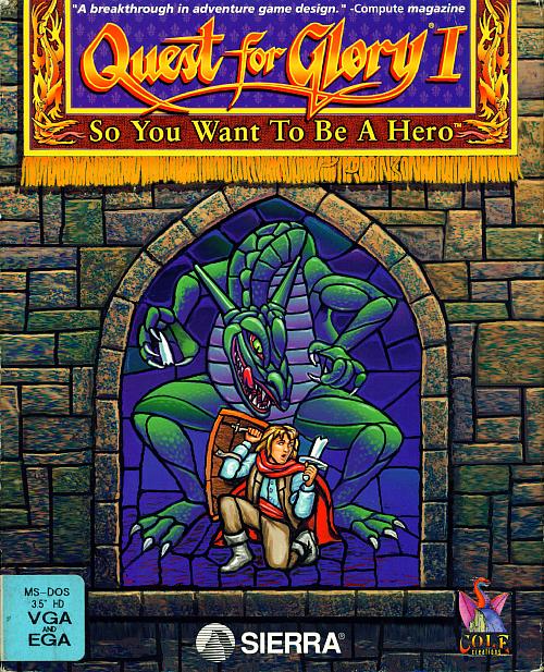 Quest for Glory I - So You Want to Be a Hero - Portada.jpg