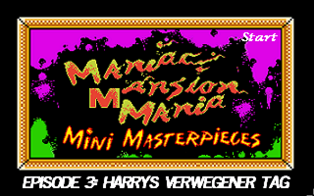 Maniac Mansion Mania Mini Masterpieces 3 - Harrys Verwegener Tag - 01.png