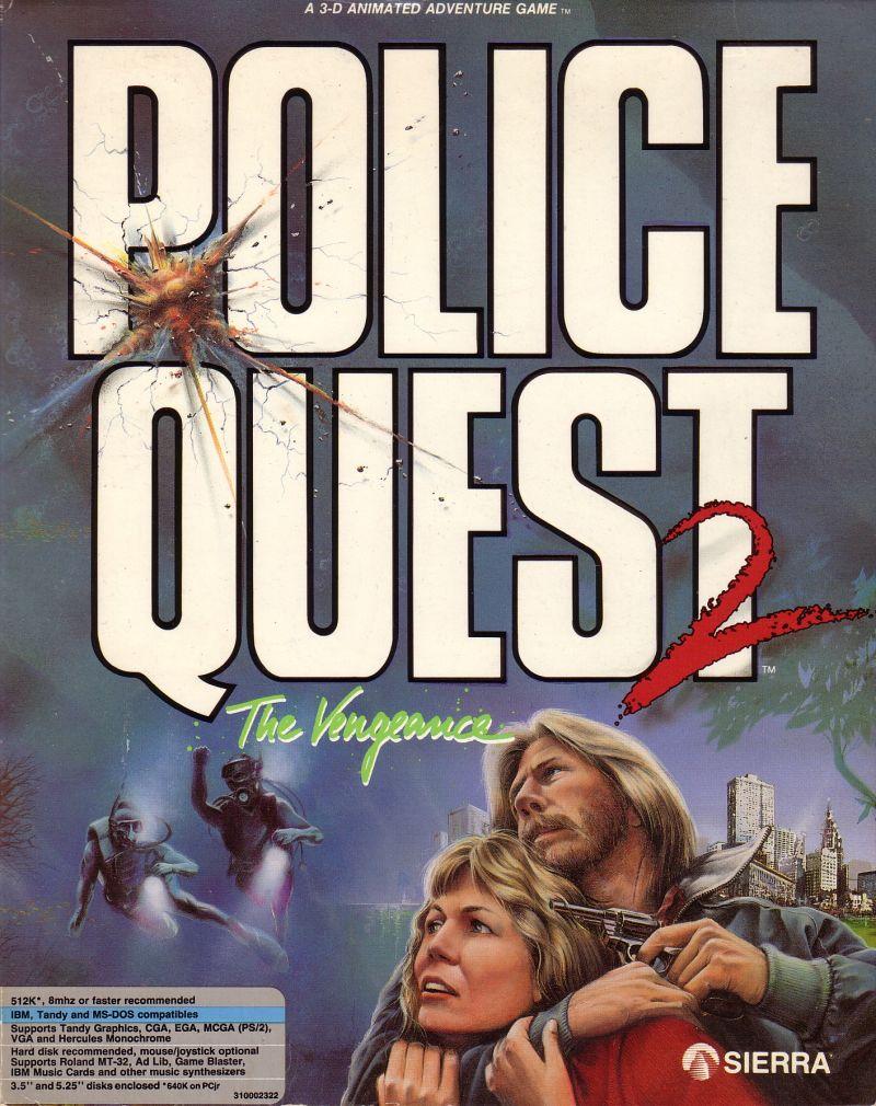 Police Quest 2 - The Vengeance - Portada.jpg
