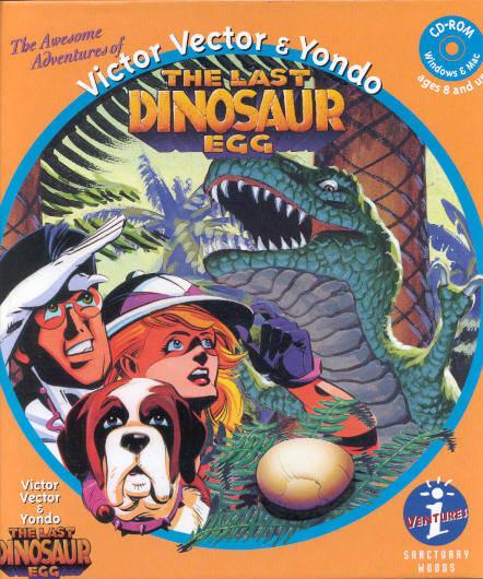 The Awesome Adventures of Victor Vector n Yondo - The Last Dinosaur Egg - Portada.jpg