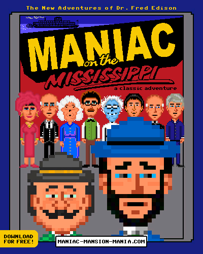 Maniac Mansion Mania - Episode 94 - Maniac on the Mississippi - Portada.png
