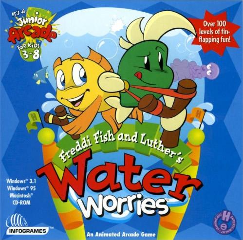 Freddi Fish and Luther's Water Worries - Portada.jpg