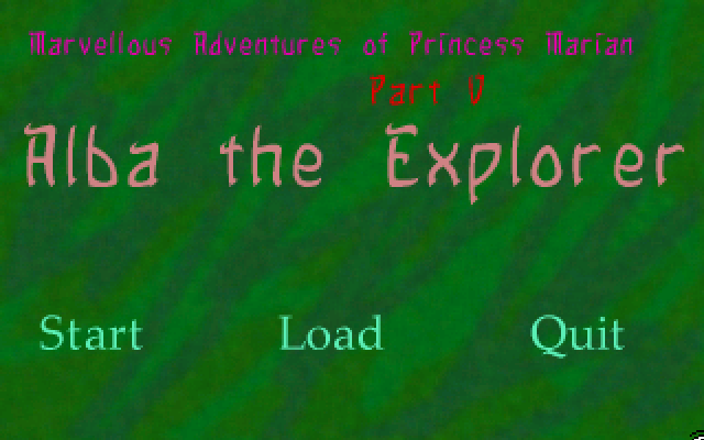 The Marvellous Adventures of Princess Marian - Part V - Alba the Explorer - 01.png