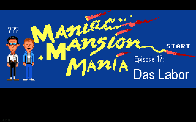 Maniac Mansion Mania - Episode 17 - Das Labor - 01.png