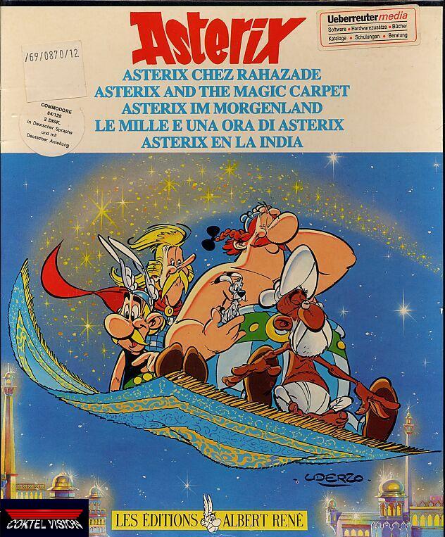 Asterix and the magic carpet - portada.jpg