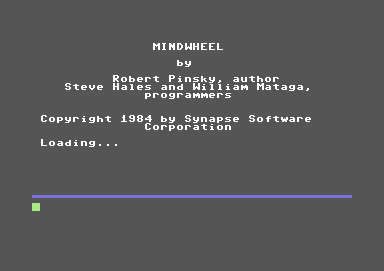 Archivo:Mindwheel - Commodore 64 - 01.png