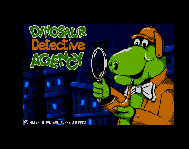Archivo:Dinosaur Detective Agency - Amiga - 01.png
