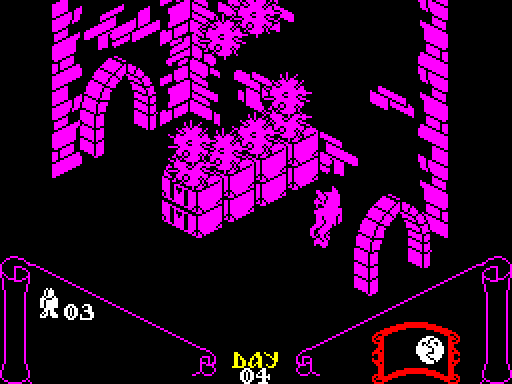 Archivo:Knight Lore - ZX Spectrum - 10.png
