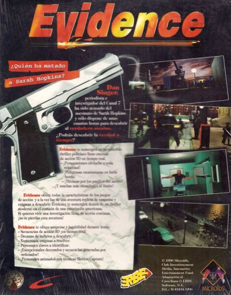 Archivo:Evidence - Trasera.jpg