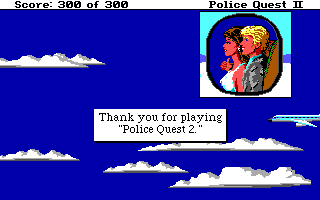 Police Quest 2 - The Vengeance - Compara DOS - 05.png