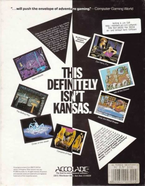 Archivo:Altered Destiny - Trasera.jpg