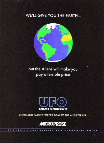 Archivo:UFO Enemy Unknown -Anuncio1.jpg